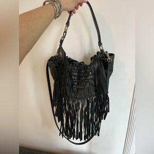 Vintage Prada Fringe Bag